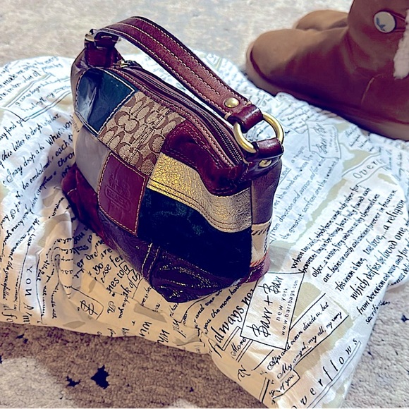 Coach vintage & RARE y2k patchwork demi bag no. 40928 - Picture 13 of 15